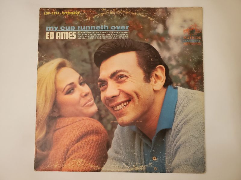 Ed Ames My Cup Runneth Over vinyl record